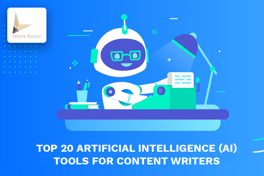 Top 21 Artificial Intelligence (AI) Tools for Content Writers