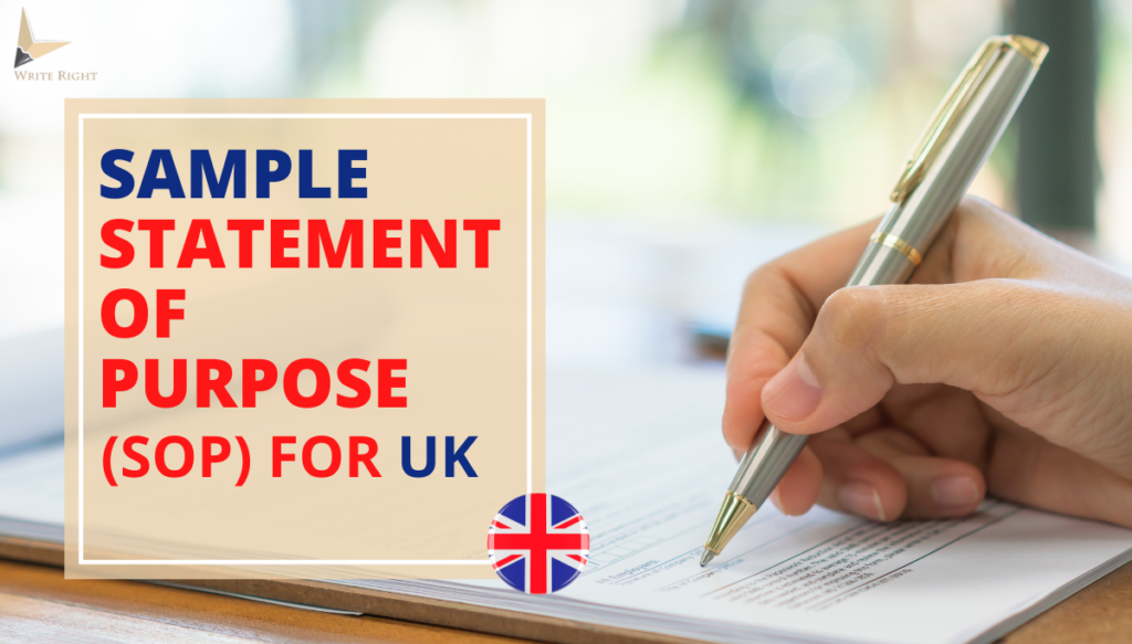 Statement of Purpose (SOP) for UK