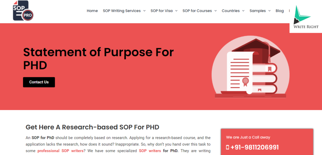 SOP Pro India SOP Writing Service